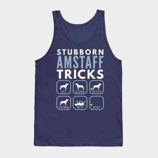 Stubborn American Staffordshire Tricks - Dog Training Tank Top